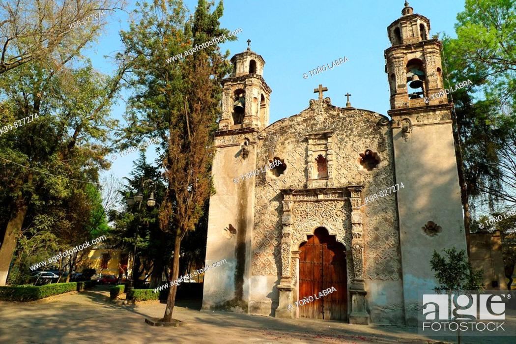 Iglesia de Nuestra Señora de la Concepción. Barrio de Coyoacan, Stock  Photo, Picture And Rights Managed Image. Pic. K89-827274 | agefotostock