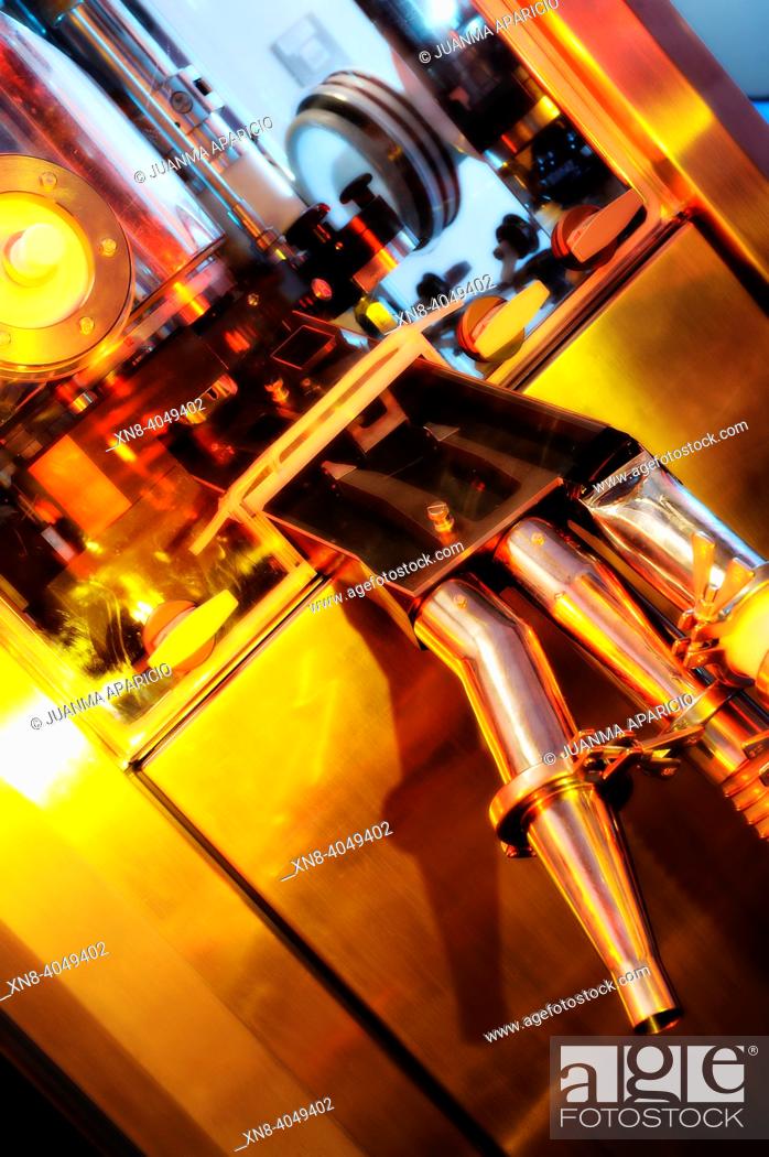 Photo de stock: Technology Laboratory photographed with spectacular lights.