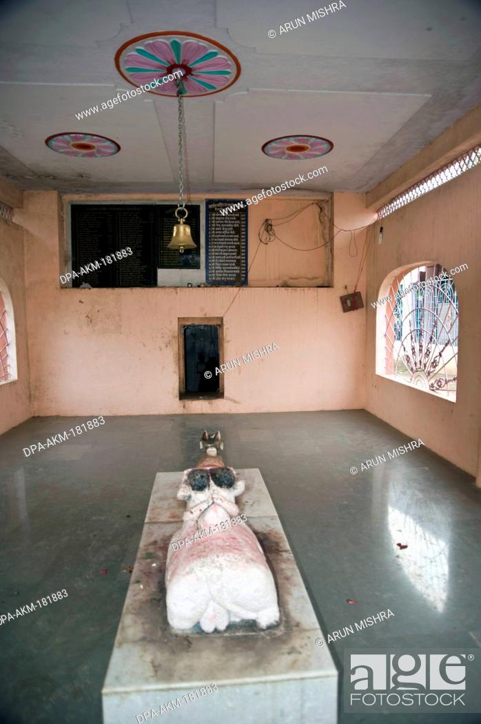 Stock Photo: Temple of Yadav Baba at Ralegaon siddhi village of Anna Hazare Maharashtra India Asia.