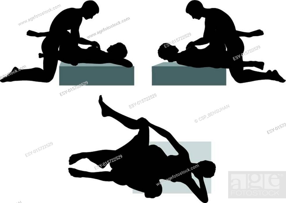 silhouette with kama sutra positions on white background, Stock Vector,  Vector And Low Budget Royalty Free Image. Pic. ESY-015722529 | agefotostock