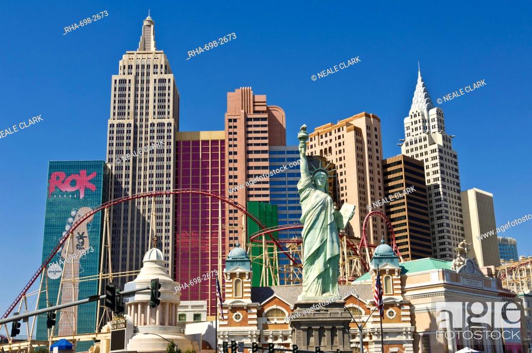 3 New York N.Y Las Vegas HOTEL Casino Roller Coaster Excalibur postcard NEW r 