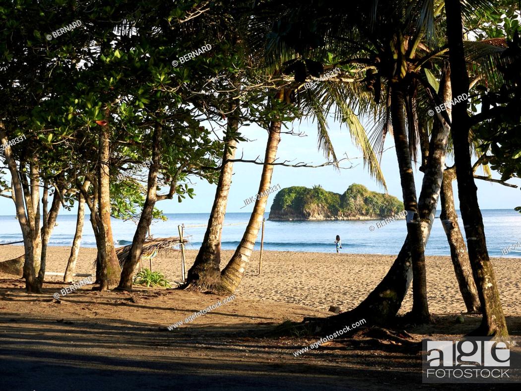 Playa Cocles, Puerto Viejo Talamanca, Costa Rica, Central America, Foto de Stock, Royalty Free Pic. IBK-2448331