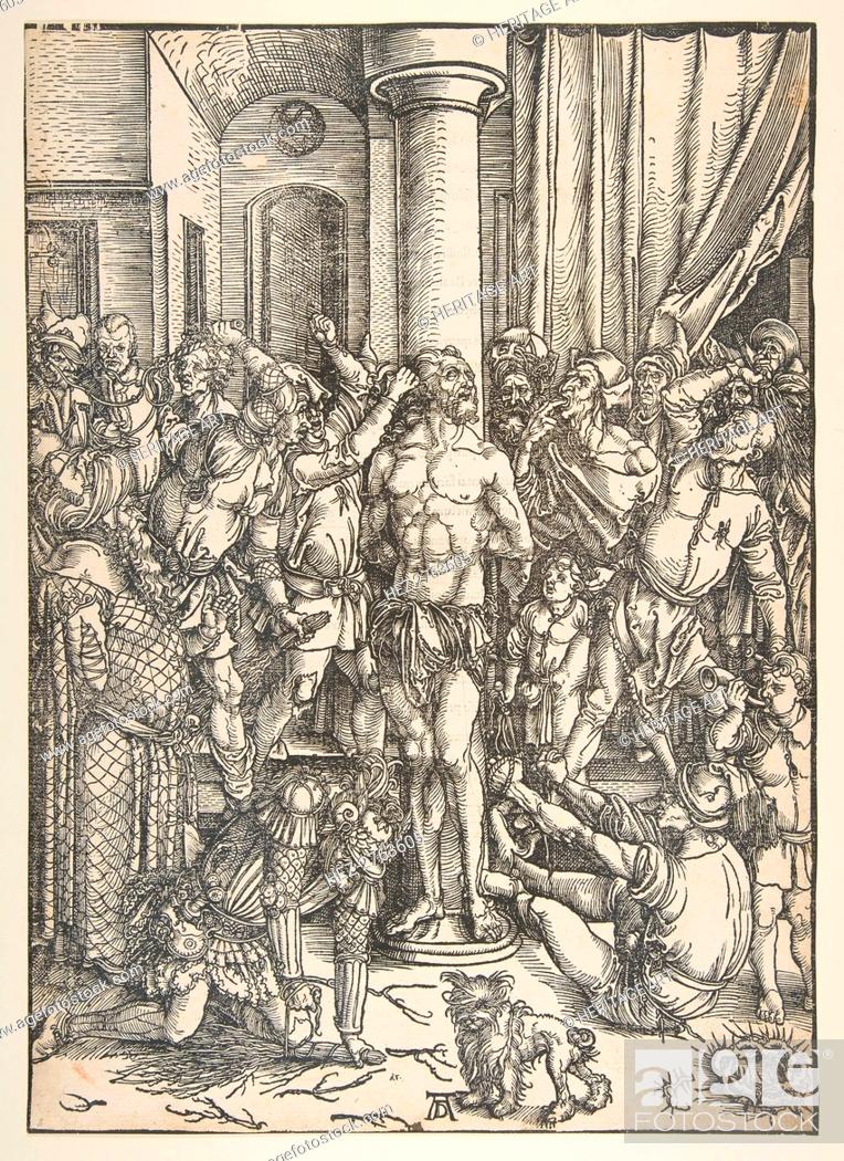Stock Photo: The Scourging of Christ.n.d. Creator: Albrecht Durer.