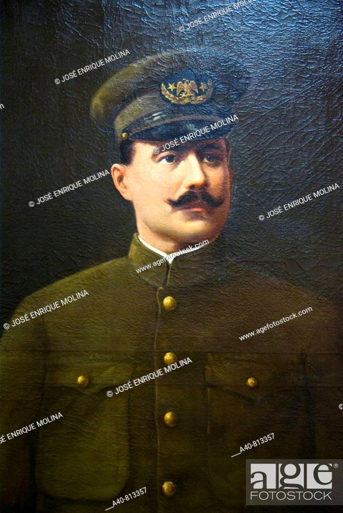 Stock Photo: Álvaro Obregón (1880/1928) 48 President of Mexico (December 1 1920 to November 30, 1924). Constitutionalist revolutionary army general.