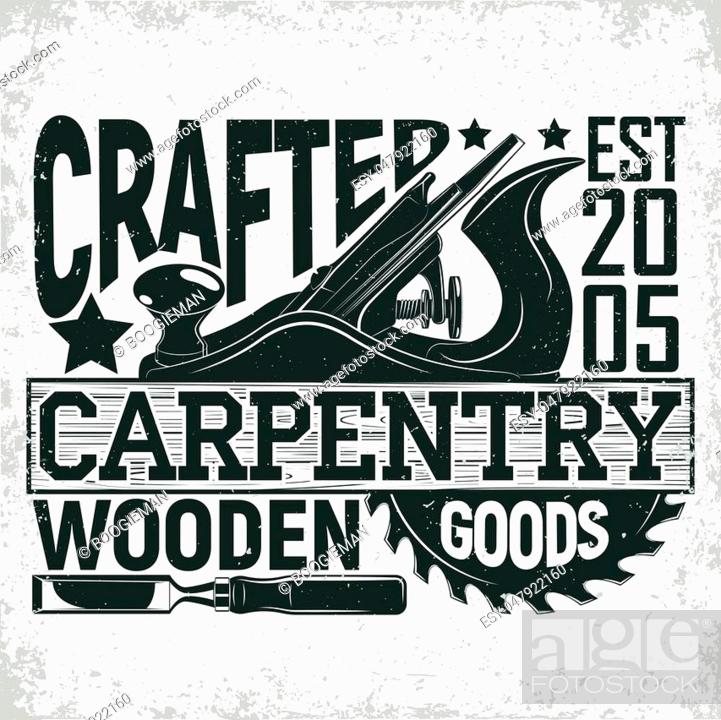 Vintage Woodworking Logo Design Grange Print Stamp Creative Carpentry Typography Emblem Vector Stock Vector Vector And Low Budget Royalty Free Image Pic Esy 047922160 Agefotostock