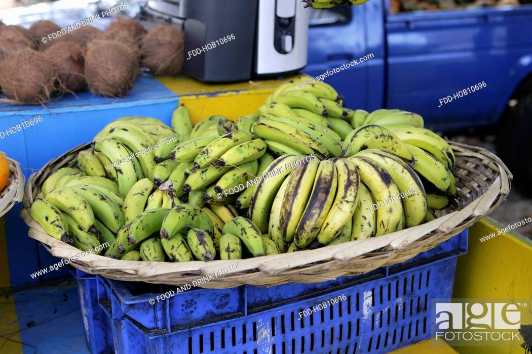 Accesible Comedia de enredo Puñado Bananas, Grande Baie, Mauritius, Stock Photo, Picture And Rights Managed  Image. Pic. FDD-HOB10696 | agefotostock