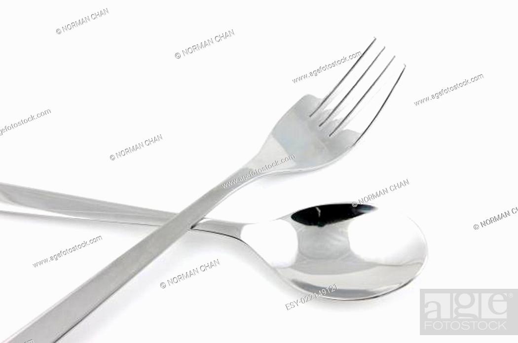 Imagen: Fork and spoon.