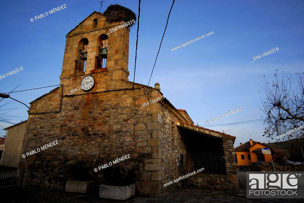 Parish church of San Andres in La Serna del Monte, Madrid, Spain, Stock  Photo, Picture And Rights Managed Image. Pic. S94-1666515 | agefotostock