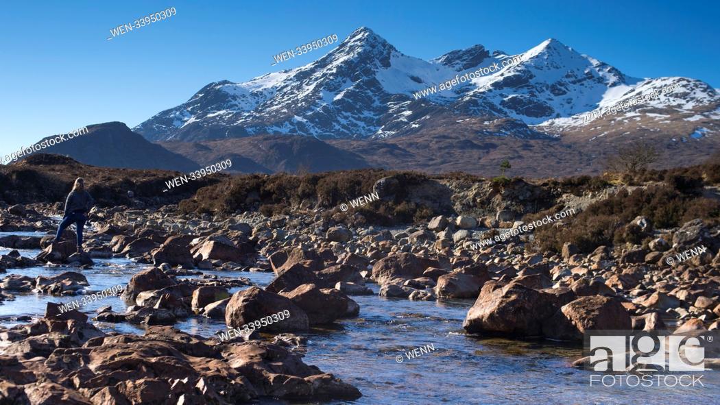 Stock Photo: Scenes from the Isle of Skye which has been voted 4th best island in the world by National Geographic magazine. Featuring: atmosphere Where: Isle of Skye.