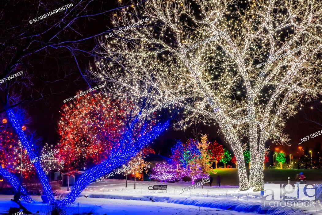 A Hudson Christmas Holiday Light Show At Hudson Gardens