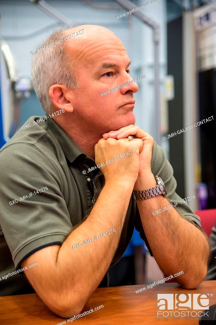 Stock Photo: NASA astronaut Jeff Williams, Expedition 47 flight engineer and Expedition 48 commander, is pictured during an emergency scenarios training session in the Space.