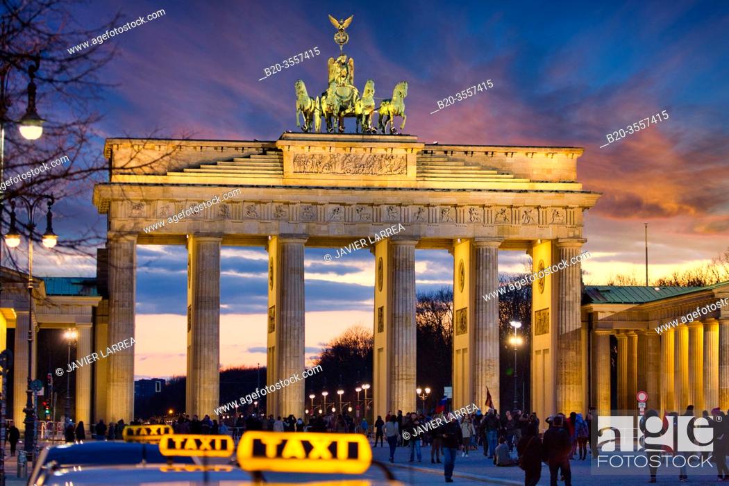 Photo de stock: Brandenburg Gate, Berlin, Germany.