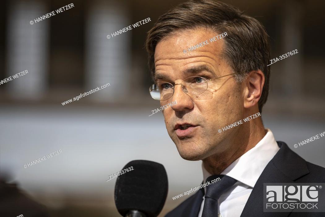 Stock Photo: Mark Rutte, Prime Minister of the Netherlands.