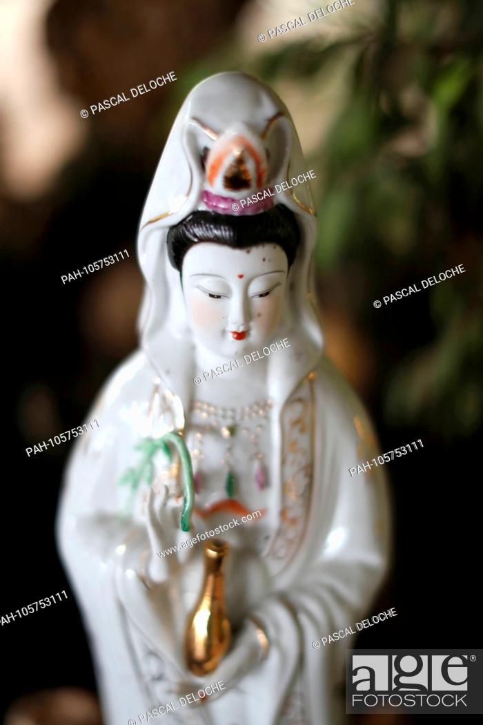Stock Photo: Quan Am, the bodhisattva of compassion. Statue. Vung Tau. Vietnam. | usage worldwide. - Kon Tum/Kon Tum/Vietnam.