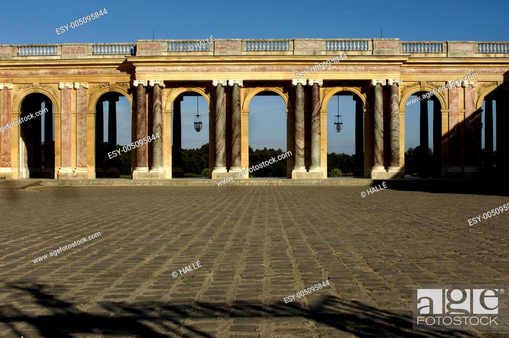 Stock Photo: Le Grand Trianon in Versailles.