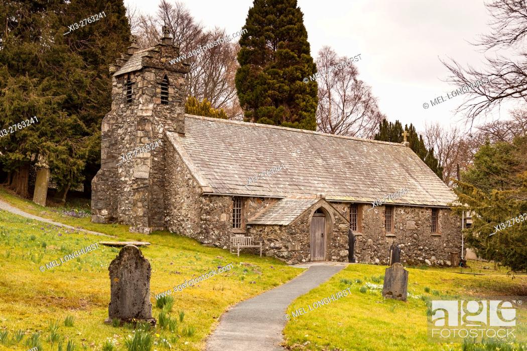Matterdale Church, Matterdale, Lake District, Cumbria, England, Stock Photo, Picture And Rights Managed Image. Pic. Xi3-2763241 | Agefotostock
