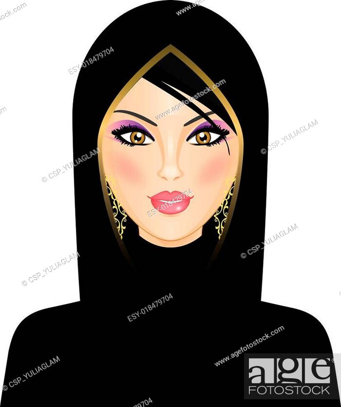 Vector illustration of arab woman, Stock Vector, Vector And Low Budget  Royalty Free Image. Pic. ESY-018479704 | agefotostock