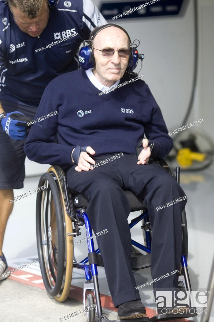 Stock Photo: Frank WILLIAMS died at the age of 79, team principal Frank WILLIAMS (GBR) Motorsport Formula 1 training at the Belgian Grand Prix in Spa / Franchorchamps on.