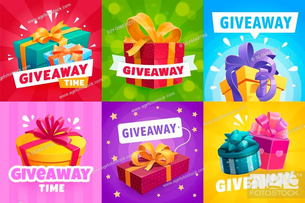 Colorful Gift Box And Banner Design Vector 02 For Free Download  Free  Vector