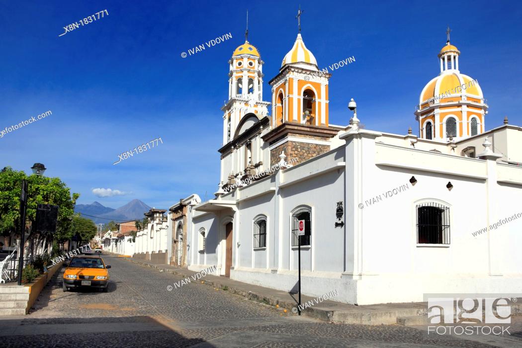 Church, Comala, Colima, Mexico, Stock Photo, Picture And Rights Managed  Image. Pic. X8N-1831771 | agefotostock