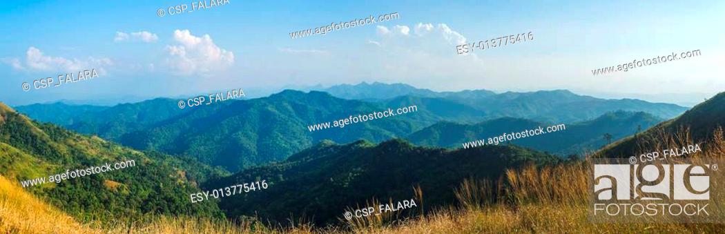 Stock Photo: Chang Phuek Mountain Karnchanaburi Thailand.