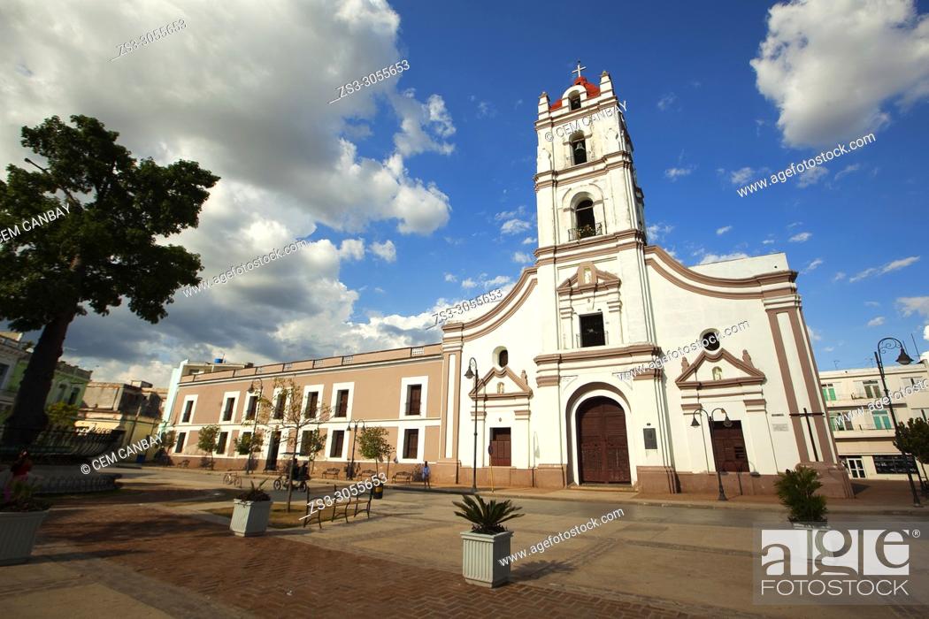 View to the Iglesia De Nuestra Senora De La Merced Church in Plaza de los  Trabajadores at the..., Foto de Stock, Imagen Derechos Protegidos Pic.  ZS3-3055653 | agefotostock