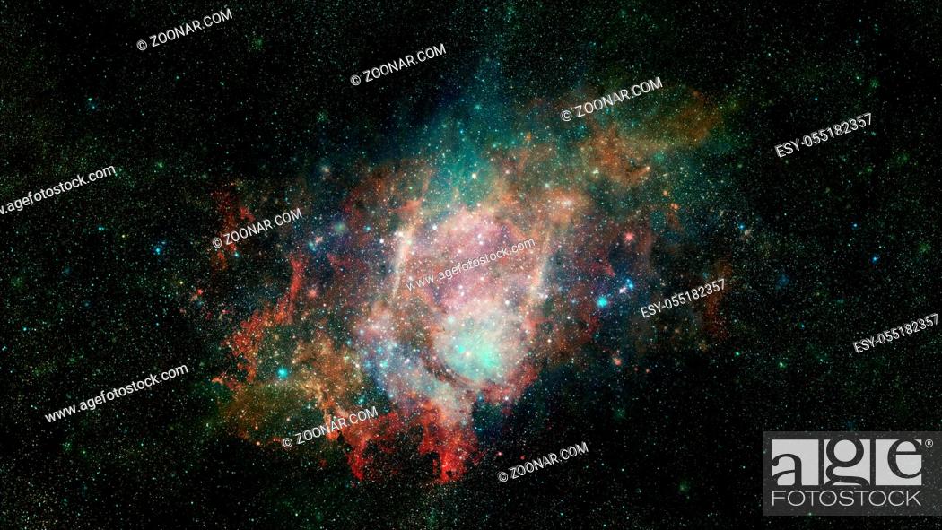 Stock Photo: Galaxy about 23 million light years away. Elements of this image furnished by NASA.