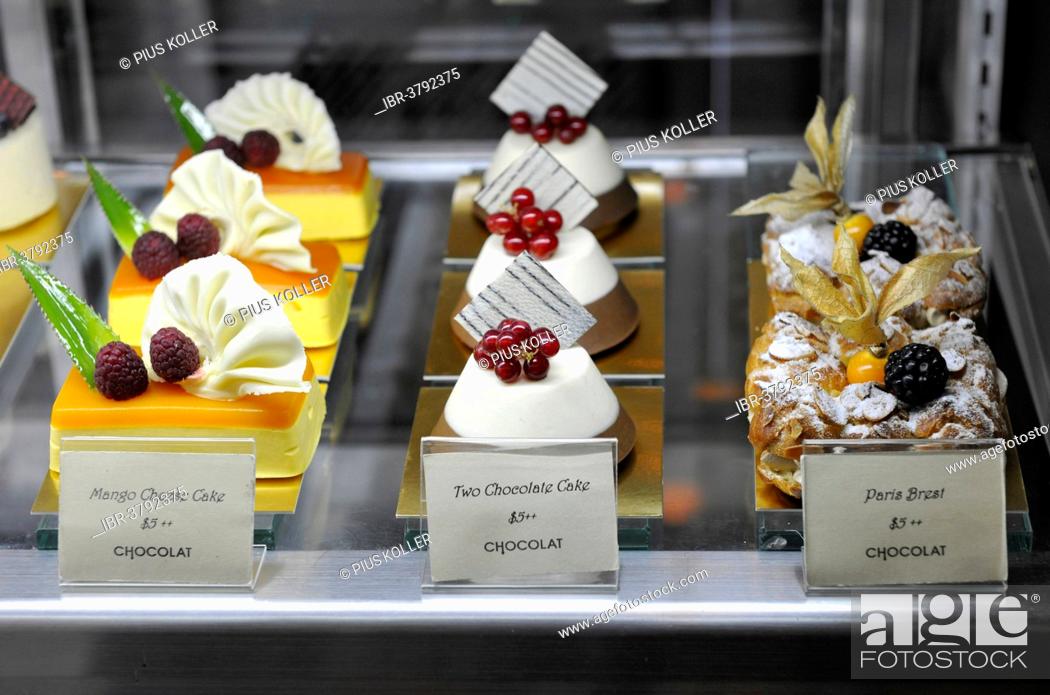 Slices of Cake in Display Case - Stock Photo - Masterfile - Rights-Managed,  Artist: Greg Stott, Code: 700-00177522