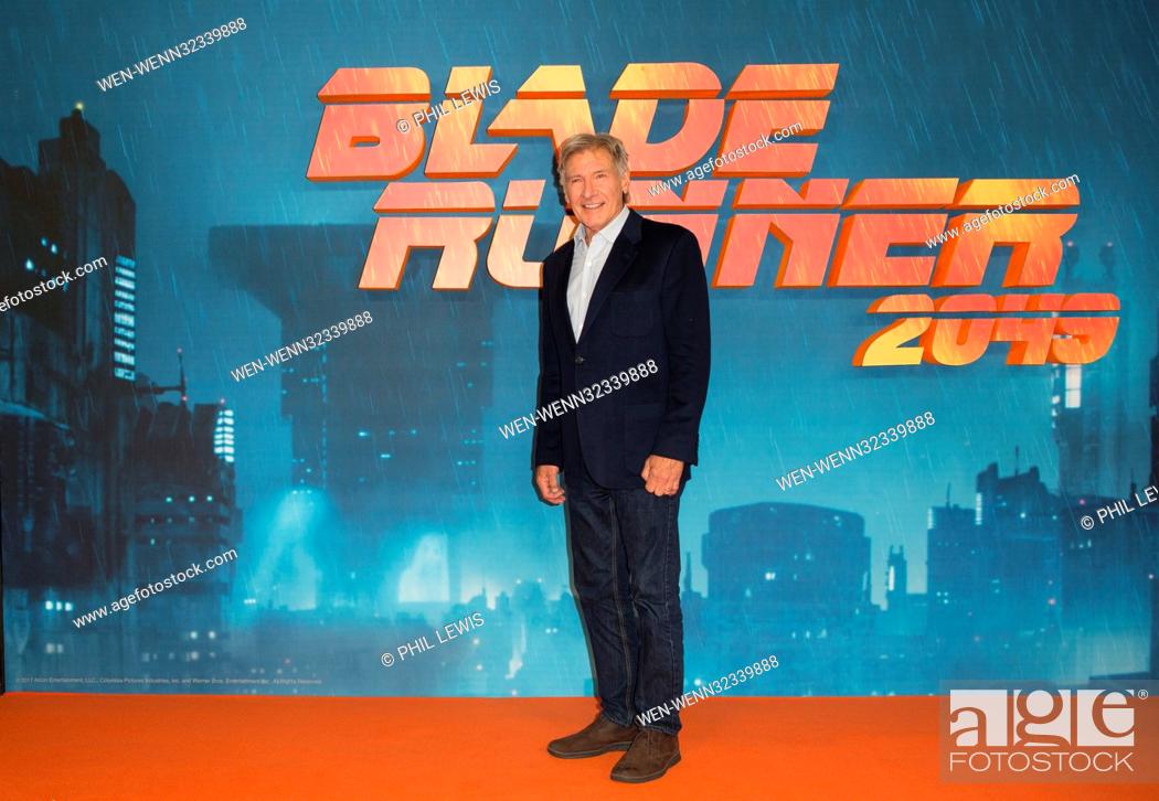 Stock Photo: 'Blade Runner 2049' photocall in London Featuring: Harrison Ford Where: London, United Kingdom When: 21 Sep 2017 Credit: Phil Lewis/WENN.com.