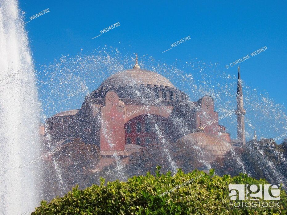 Stock Photo: Hagia Sofia Mosque, Istanbul.