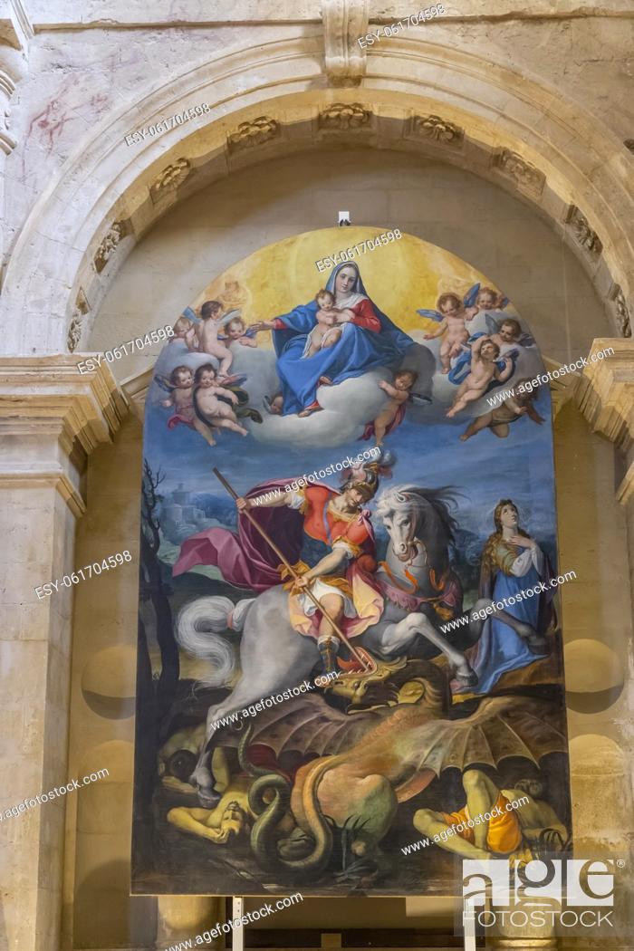 Photo de stock: San Biagio church in Montepulciano, Tuscany, Italy.