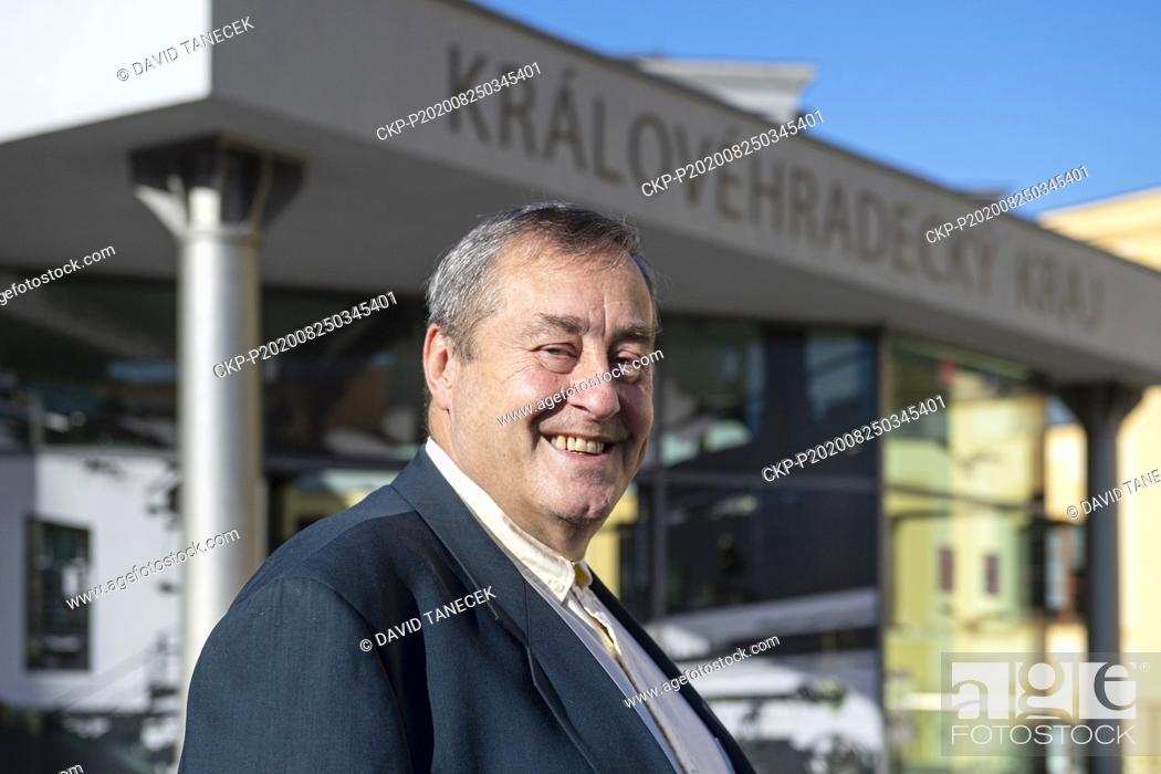 Stock Photo: Late Freddie Mercury's former valet Peter Freestone gains Czech citizenship after 20 years in Czech Republic, on August 25, 2020, in Hradec Kralove.