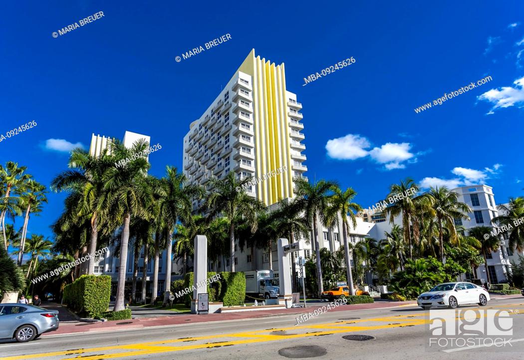 Royal Palm Hotel, South Beach, Miami Beach, Miami-Dade County, Florida,  United States, North America, Foto de Stock, Imagen Derechos Protegidos  Pic. MBA-09245626 | agefotostock
