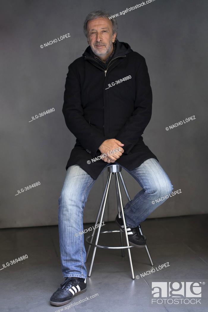 Stock Photo: Eduardo Blanco poses for a photo session on February 12, 2018 in Madrid, Spain.