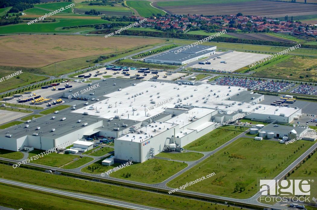 Stock Photo: Toyota Peugeot Citroen Automobile TPCA plant in Kolin, Czech Republic on September 26, 2012 CTK Photo/Vit Simanek.