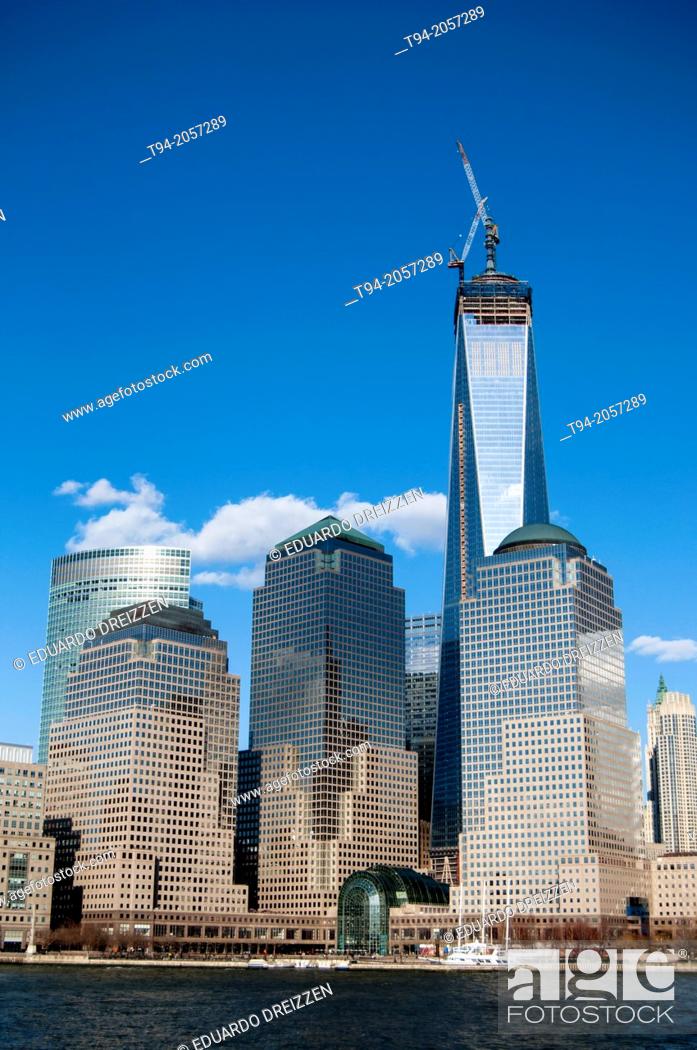 Imagen: World Trade Center and Lower Manhattan Buildings, New York City.