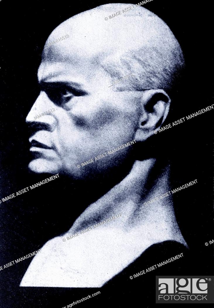 Benito Mussolini, 29 July 1883 - 28 1945Italian politician who led the National Fascist Party..., Stock Photo, Picture Rights Managed Pic. | agefotostock