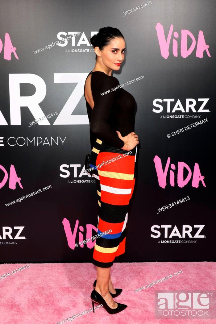 Stock Photo: Premiere of STARZ's ""Vida"" was held at the Regal L.A. Live in Los Angeles Featuring: Paola Nunez Where: Los Angeles, California.