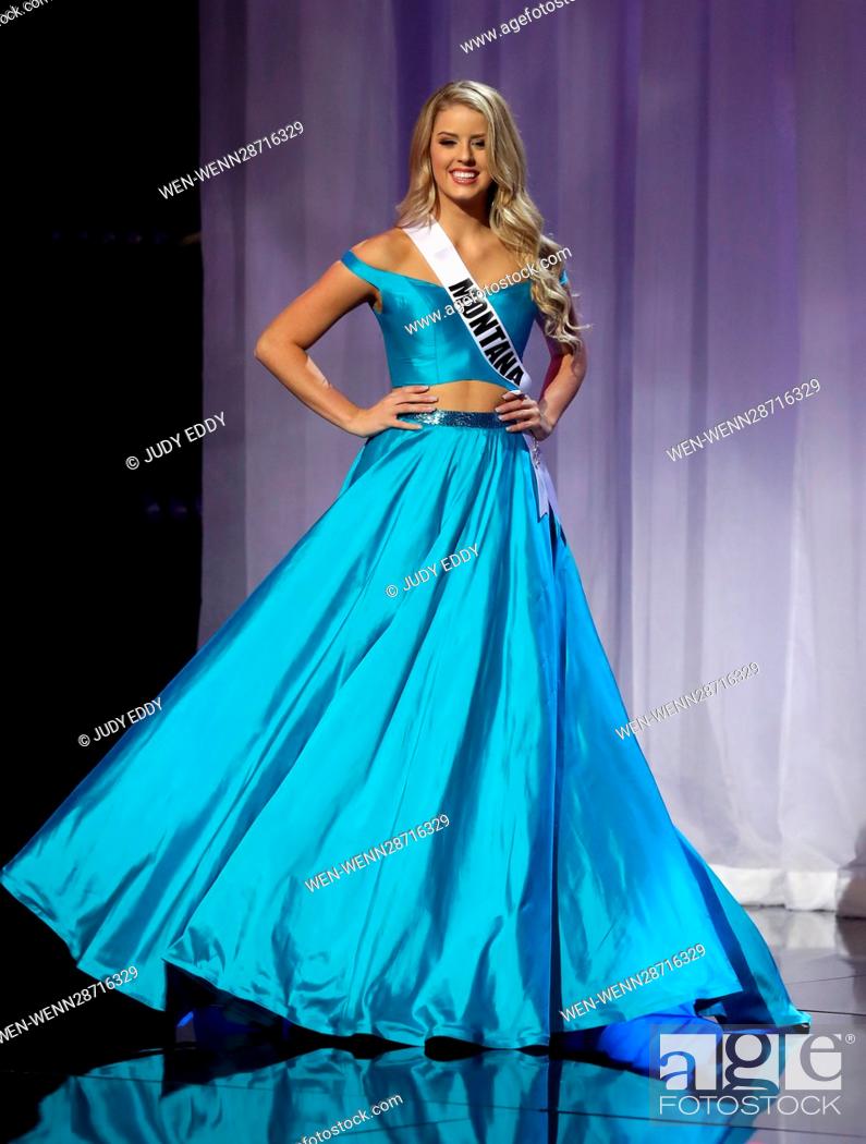 Photo de stock: The 2016 Miss Teen USA Preliminary Competition at The Venetian Resort and Casino Featuring: Miss Teen Montana Jami Forseth Where: Las Vegas, Nevada.