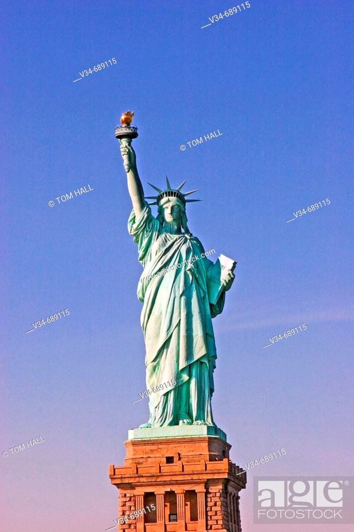 Stock Photo: Statue of Liberty, NY, USA.