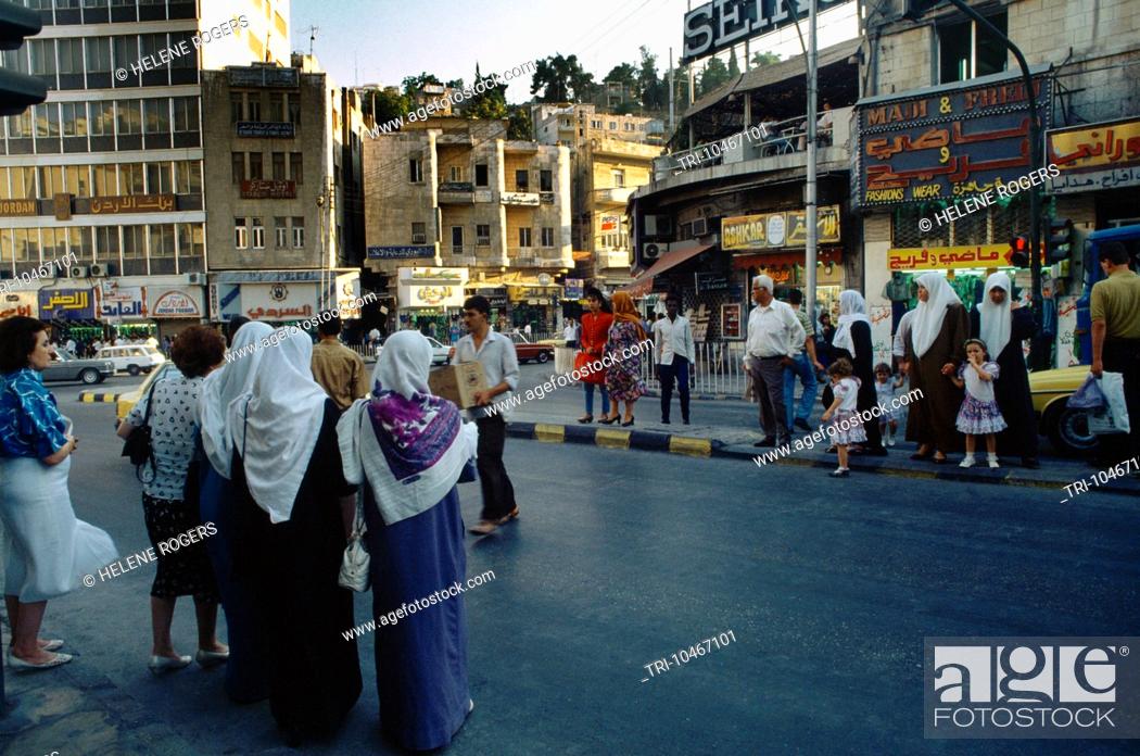 Amman Jordan Downtown People Standing In Street, Stock Photo, Picture And  Rights Managed Image. Pic. TRI-10467101 agefotostock