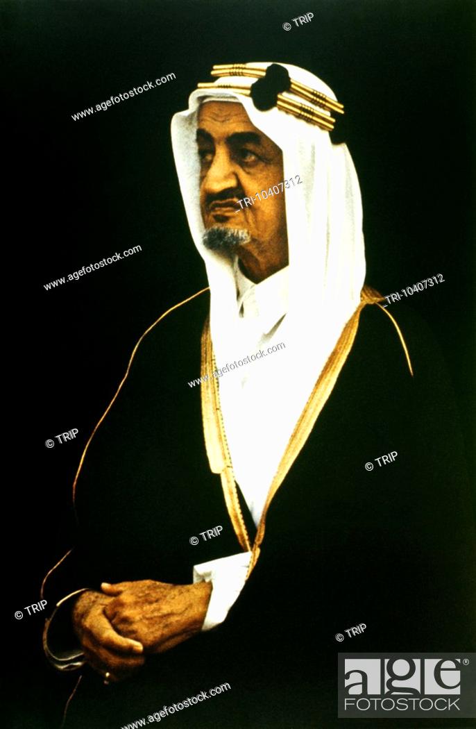 King Faisal bin Abdul Aziz of Saudi Arabia at the Palest 8x10 photograph