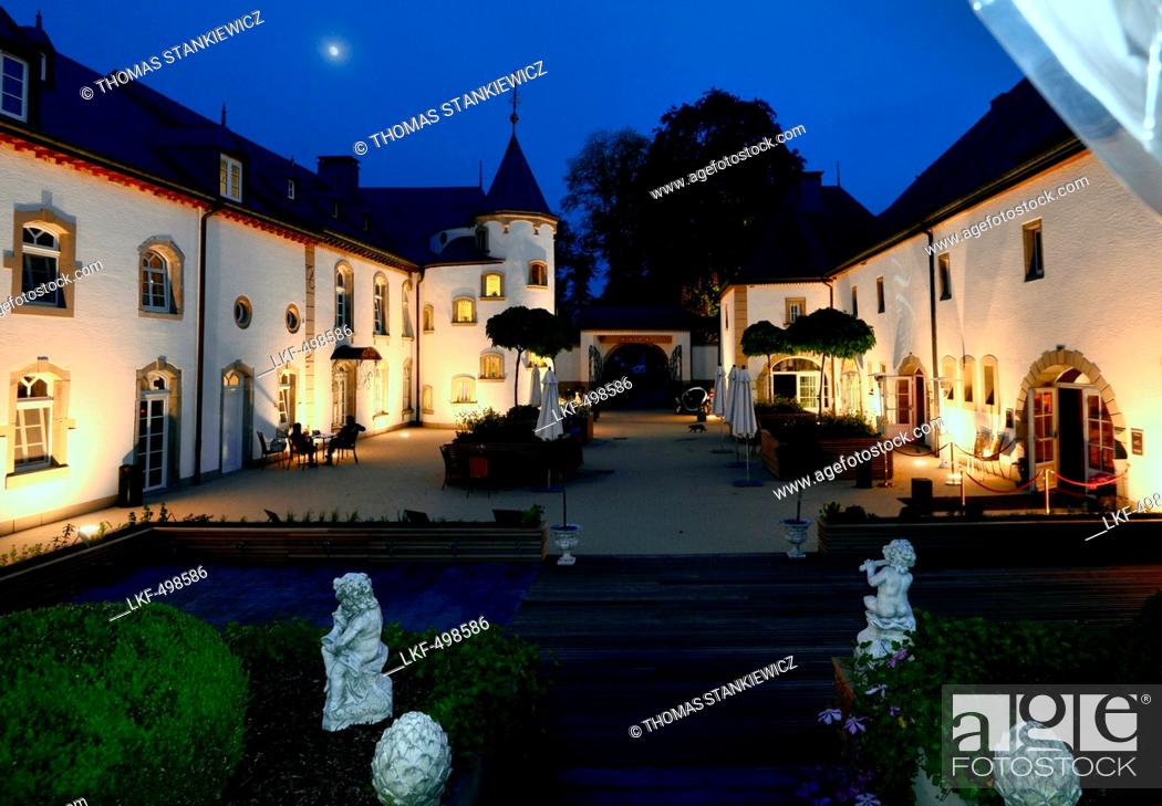 Hotel Chateau D Urspelt Urspelt Near Clervaux Ardennen Luxembourg Stock Photo Picture And Rights Managed Image Pic Lkf  Agefotostock - Restaurant Urspelt Luxembourg