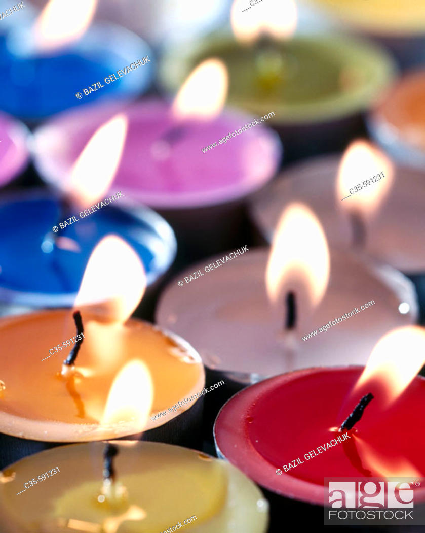 Stock Photo: Candles.