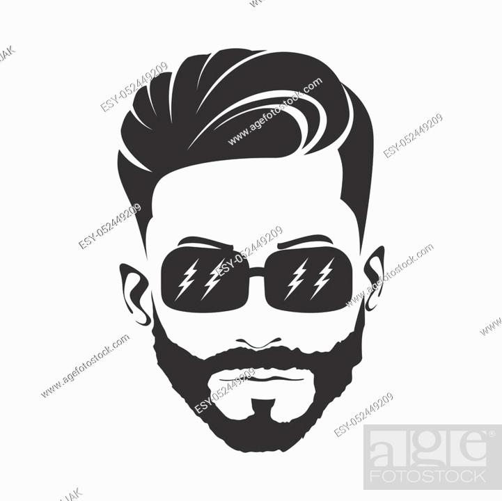 MEN HAIRCUT HAIRSTYLE WITH BEARD, Stock Photo, Picture And Low Budget  Royalty Free Image. Pic. ESY-052449209 | agefotostock
