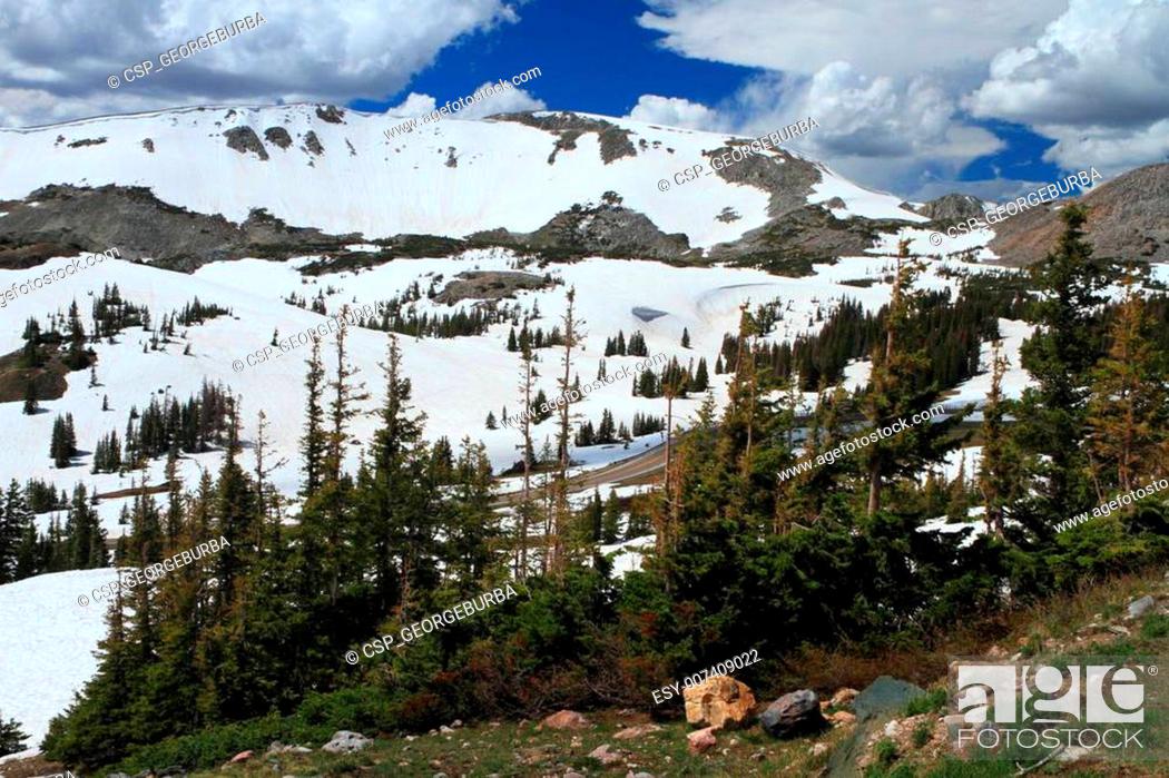 Stock Photo: Mountain landscape.