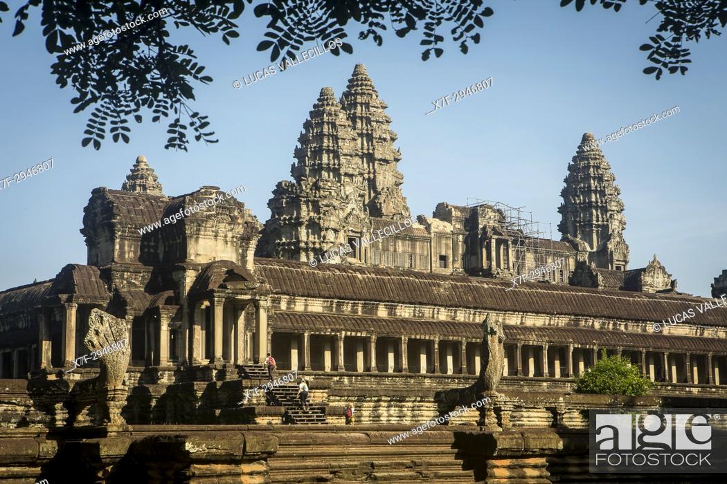 Stock Photo: Angkor Wat, Siem Reap, Cambodia.