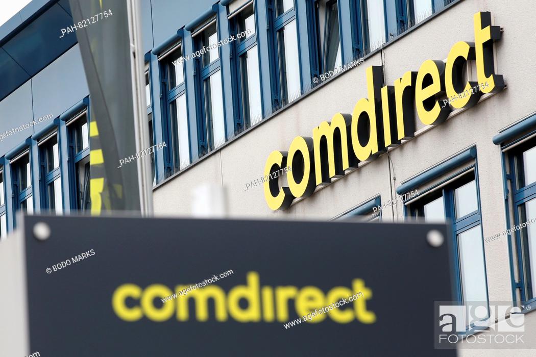 The Logo Comdirect Bank Ag Can Be Seen The Location Of The Bank In