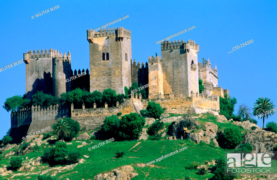 Stock Photo: Castle. Almodóvar del Río. Córdoba province. Spain.