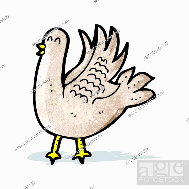 cartoon pigeon, Stock Vector, Vector And Low Budget Royalty Free Image.  Pic. ESY-020460127 | agefotostock